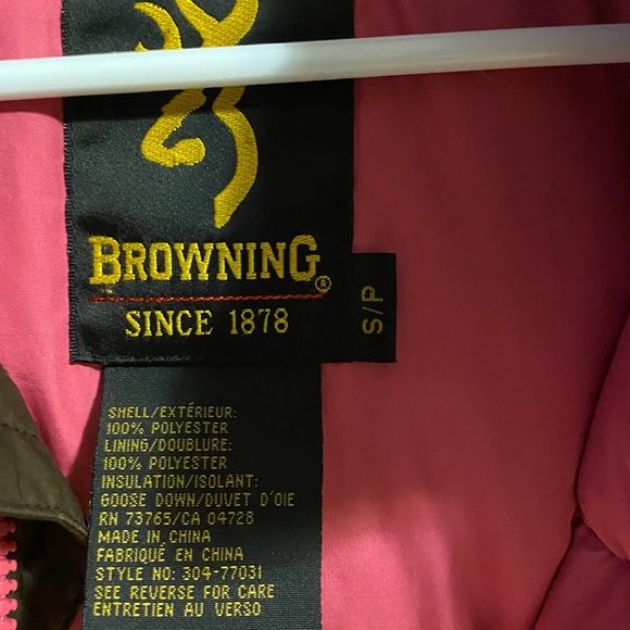Browning Juniors jacket - Picture 2 of 3